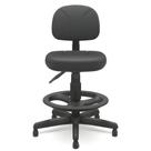 Cadeira Caixa Secretaria material ecológico Preto - Plaxmetal