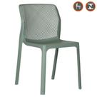 Cadeira Capri em Polipropileno Verde Aloe