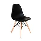 Cadeira Charles Eames Eiffel Cozinha Escritório - Preta
