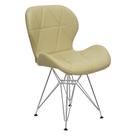 Cadeira Charles Eames Slim Eiffel Base Metal Cromado