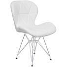 Cadeira Charles Eames Slim Eiffel Base Metal Cromado