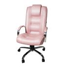 Cadeira Classic Presidente Rosê Gold Cromada Comprealegre