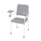Cadeira Coleta de Sangue Standard Com Braço Lateral Cinza