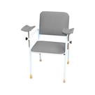 Cadeira Coleta de Sangue Standard Com Braço Lateral Cinza