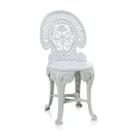 Cadeira Colonial Plástico Jardim Varanda Gourmet Branca