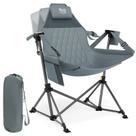 Cadeira de acampamento Hammock TIMBER RIDGE Oversize Swinging Grey