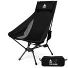 Cadeira de acampamento OneTigris Tigerblade High Back com design de travesseiro