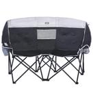 Cadeira de acampamento SUNNYFEEL Dobrável Double Loveseat com refrigerador