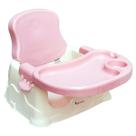 Cadeira de Alimentação Bebê Portátil Cadeirinha Assento Refeição Booster Menina Rosa Brinqway Bw-096