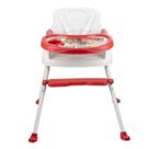 Cadeira de Alimentação Infantil Bebê Criança Cadeirão Portátil 3 em 1 Styll Baby Vira Mesinha de Atividades Até 25kg.