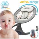 Cadeira de Balanço Automática Joyful Clingo Musical Para Bebê Com Controle Remoto Bluetooth Infantil Cadeirinha