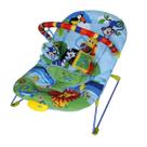 Cadeira de Balanço P/ Bebê Color Baby Musical Azul 9Kg Soft