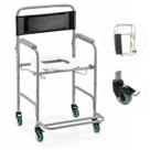 Cadeira De Banho Higienica D30 até 100kg Dellamed Dobrável Para Idoso Aço Prática Resistente Cadeira De Banho Higienica D30 até 100kg Dellamed Dobrável Para Idoso Aço Prática Resistente