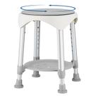 Cadeira de Banho KSITEX Giratória 360 Ajustável 54cm Cinza