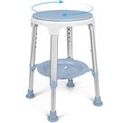 Cadeira de banho LEACHOI Inside Shower Swivel com armazenamento de 160 kg