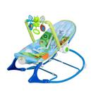 Cadeira de Bebê Descanso Infantil Repouseira Musical Vibratória Alimentação Refeição Função Balanço e Deitado Esquilinh