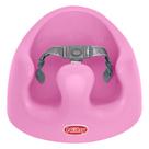 Cadeira de bebê portátil Nuby My Floor Seat com cinto de segurança rosa
