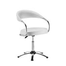 Cadeira de Cabeleireiro Manual Dompel Futura Stand Branco Cadeira de Cabeleireiro Manual Dompel Futura Stand Branco