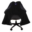 Cadeira de cadeira SnuggleBack Original Office Black Faux Fur Cadeira de cadeira SnuggleBack Original Office Black Faux Fur