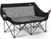 Cadeira de Camping Dobrável Bolosy para 2 Pessoas, Extra Grande