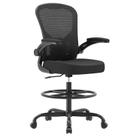 Cadeira de desenho Synorla Ergonomic Tall com apoios de braços e apoio para os pés