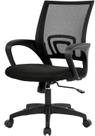 Cadeira de Escritório BestOffice com Encosto Médio em Tela e Suporte Lombar