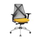 Cadeira de Escritório Bix X+ Tela Respirável Base Cromada