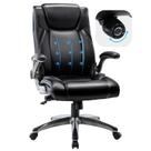 Cadeira de escritório COLAMY Executive Ergonomic Leather High Back