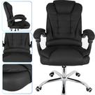 Cadeira de Escritório Diretor Giratória Office CEO Preta Para Trabalhar Luxo Minimalista Cadeira de Escritório Diretor Giratória Office CEO Preta Para Trabalhar Luxo Minimalista