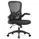 Cadeira de Escritório Dr. Office Daily Mesh Altura Ajustável Suporta até 130kg Preta DR-CH-DLR1DBF
