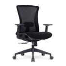 Cadeira de Escritório DT3 Vicenza Black - Apoio de Braço Ajustável - Preta - 13385-0 Cadeira de Escritório DT3 Vicenza Black - Apoio de Braço Ajustável - Preta - 13385-0