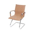 Cadeira De Escritório Eames Fixa Caramelo Retro Cadeira De Escritório Eames Fixa Caramelo Retro