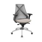 Cadeira de Escritório Ergonômica Bix X+ Sincron Base Cromada