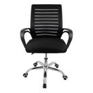 cadeira de escritório ergonômica confortável giratória zebrada