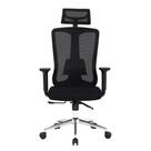 Cadeira de Escritório Ergonômica DT3 Maya, Até 120kg, Descanso de Braço 2D, Cilindro Classe 4, Preto - 11732-4
