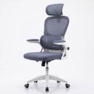 Cadeira De Escritório Ergonômica Giratória B100 Com Estofado Mesh Eagle Force Gamer Home Office