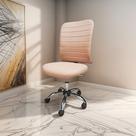 Cadeira De Escritório Ergonômica Rosa Secretária Nr17 Executiva Estética Designer Suporte Lombar Giratória Office De Trabalho Com Rodinha