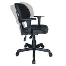 Cadeira de Escritório Executiva Back System COSTURADA c/ Braços reguláveis - Cor Preto - NR17 Cadeira de Escritório Executiva Back System COSTURADA c/ Braços reguláveis - Cor Preto - NR17