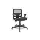 Cadeira de Escritorio Giratória Brizza Executiva Braço Regulavel Back System Plaxmetal