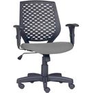 Cadeira de Escritório Giratória Executiva Ergonômica Tech Corano Cinza - Lyam Decor