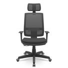 Cadeira de Escritorio Giratória Presidente Brizza Plaxmetal Relax CE