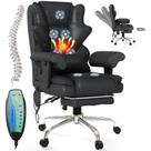 Cadeira de Escritório Mvpipi com Aquecimento, Massagem, Design Ergonômico e Apoio para os Pés
