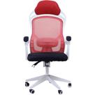 Cadeira de Escritório Presidente com Rodinha Fortt Trento Vermelha - CPF11-V
