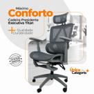 Cadeira de Escritório Presidente Executiva Titan