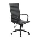 Cadeira de Escritório Presidente Giratória com Relax New Best All-Black Preta
