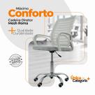 Cadeira de Escritório Secretaria Diretor Roma Ergonômica - Branca