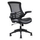 Cadeira de escritório Techni Mobili Mid-Back Mesh, braços ajustáveis, preta