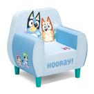 Cadeira de espuma Delta Children Bluey Blue para crianças de 3 anos ou mais