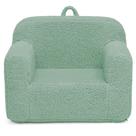 Cadeira de espuma para crianças Delta Children Sherpa Cozee Sage 64x46x47cm
