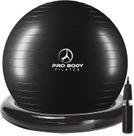Cadeira de exercícios ProBody Pilates 65 cm com base preta